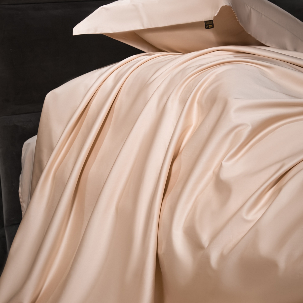 91家纺网 家纺一手货源 找家纺 米多多 2025新款70S全工艺CR长绒棉四件套 甜杏