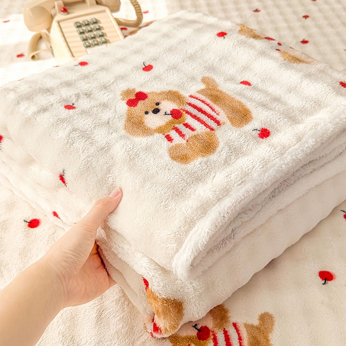 91家纺网 家纺一手货源 找家纺 丝芙妮家居（原乐视家纺） 2025新款A类牛奶泡泡绒印花单品床单 假日小狗