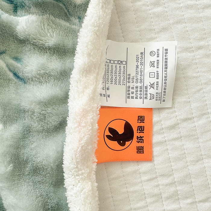 91家纺网 家纺一手货源 找家纺 丝芙妮家居（原乐视家纺） 2025新款A类牛奶泡泡绒印花单品床单 漫花香