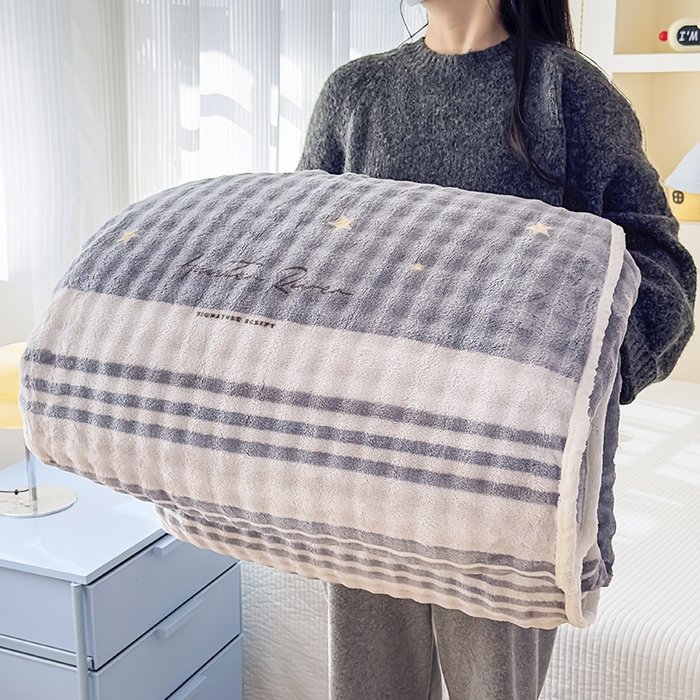 91家纺网 家纺一手货源 找家纺 丝芙妮家居（原乐视家纺） 2025新款A类牛奶泡泡绒印花单品床单 夜幕星辰