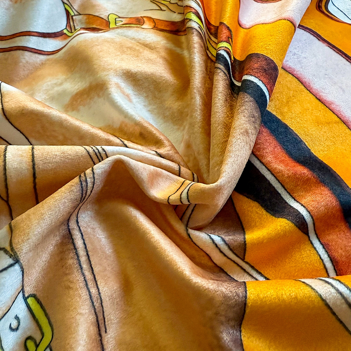 91家纺网 家纺一手货源 找家纺 爵仕家纺 2025新款跨境轻奢外贸加绒秋冬保暖宝宝绒水晶绒抗静电不掉毛四件套床单被套 赛马场