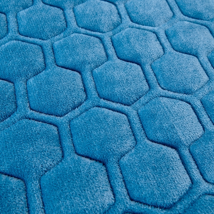 91家纺网 家纺一手货源 找家纺 永旺家纺 2025新款宝宝牛奶绒床护垫床垫-柯基 柯基-海洋蓝