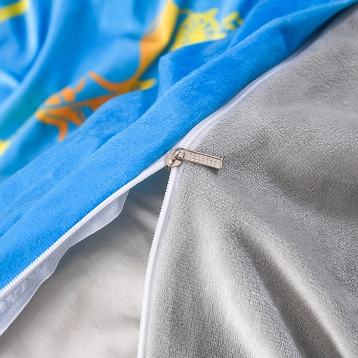 91家纺网 家纺一手货源 找家纺 爵仕家纺 2025新款跨境轻奢外贸加绒秋冬保暖宝宝绒水晶绒抗静电不掉毛四件套床单被套 H