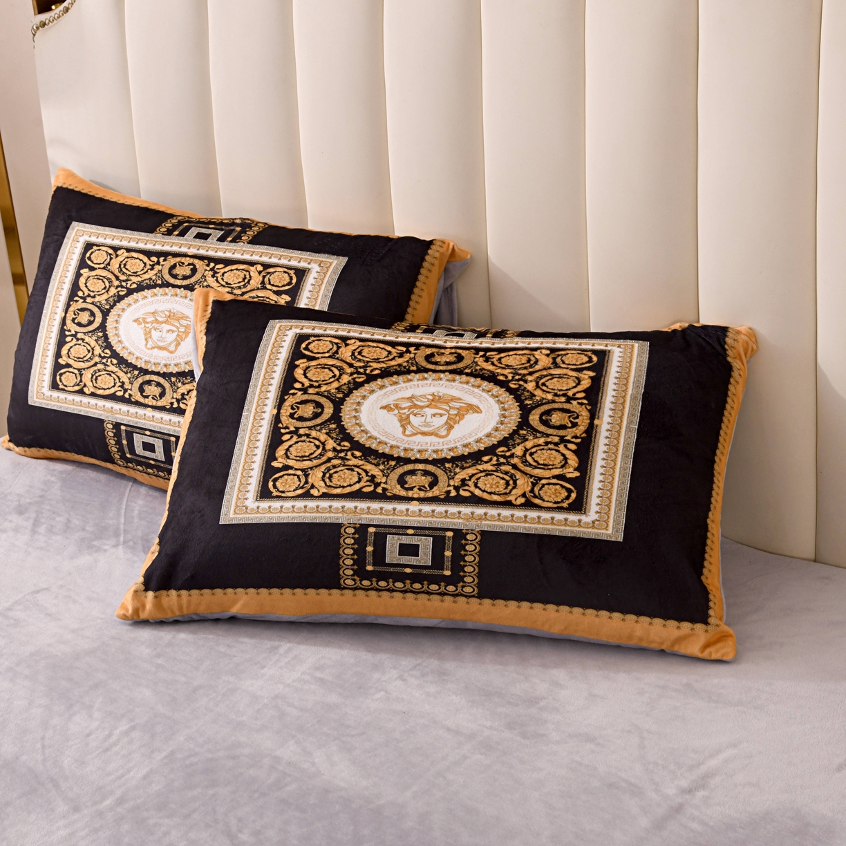 91家纺网 家纺一手货源 找家纺 爵仕家纺 2025新款跨境轻奢外贸加绒秋冬保暖宝宝绒水晶绒抗静电不掉毛四件套床单被套 香水