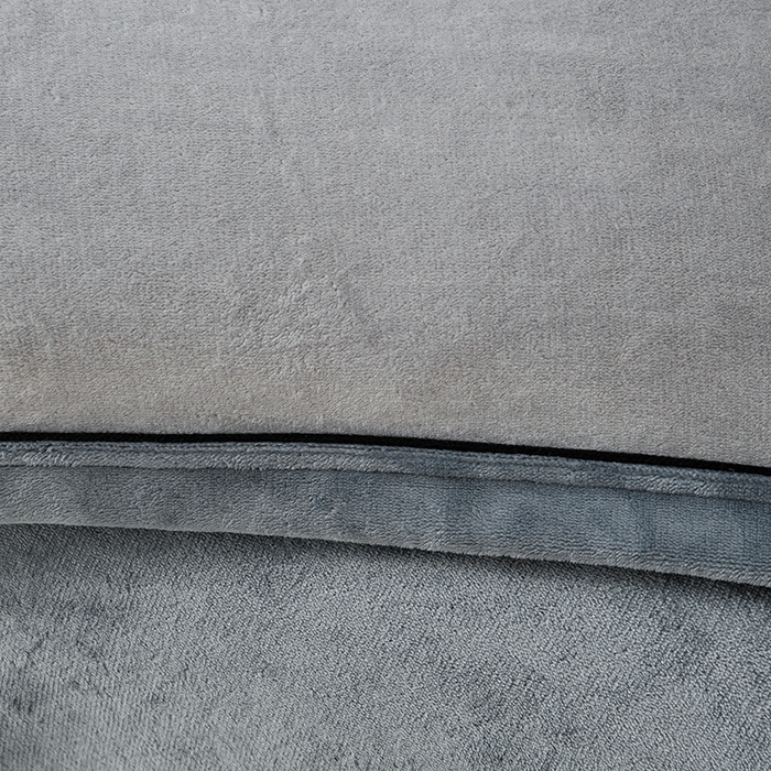 91家纺网 家纺一手货源 找家纺 （总）馨梦缘-2025新款牛奶绒四件套纯色双拼法兰绒四件套