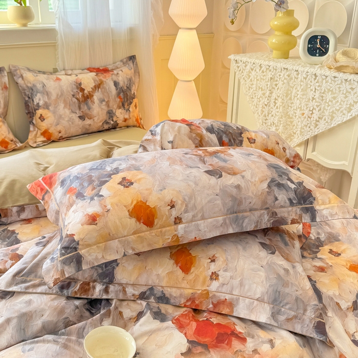 91家纺网 家纺一手货源 找家纺 （总）红日子纺织品 2025新款全棉纯棉数码印花四件套