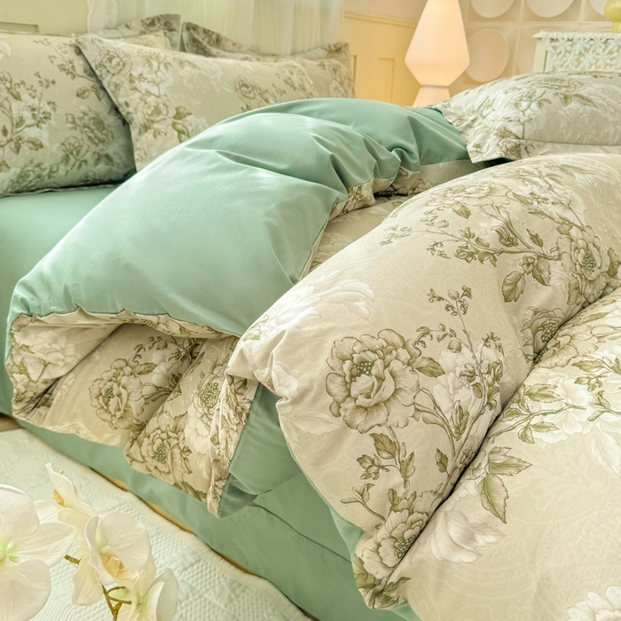 91家纺网 家纺一手货源 找家纺 （总）红日子纺织品 2025新款全棉纯棉数码印花四件套