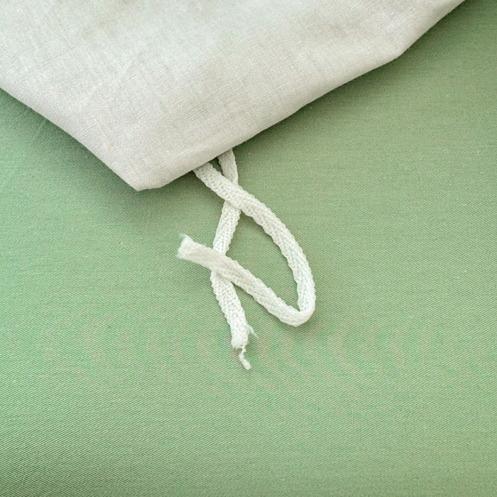 91家纺网 家纺一手货源 找家纺 红日子纺织品 2025新款全棉纯棉数码印花四件套 芳若-绿