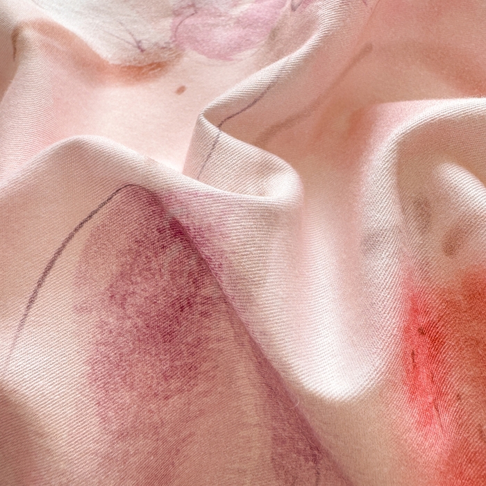 91家纺网 家纺一手货源 找家纺 红日子纺织品 2025新款全棉纯棉数码印花四件套 莫妮花园-粉