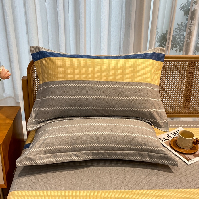 91家纺网 家纺一手货源 找家纺 丝芙妮家居（原乐视家纺） 2025新款全棉磨毛多规格单品套件系列-四件套波利亚