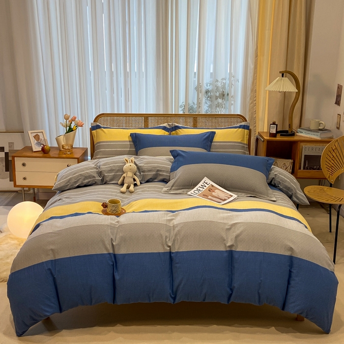 91家纺网 家纺一手货源 找家纺 丝芙妮家居（原乐视家纺） 2025新款全棉磨毛多规格单品床笠波利亚