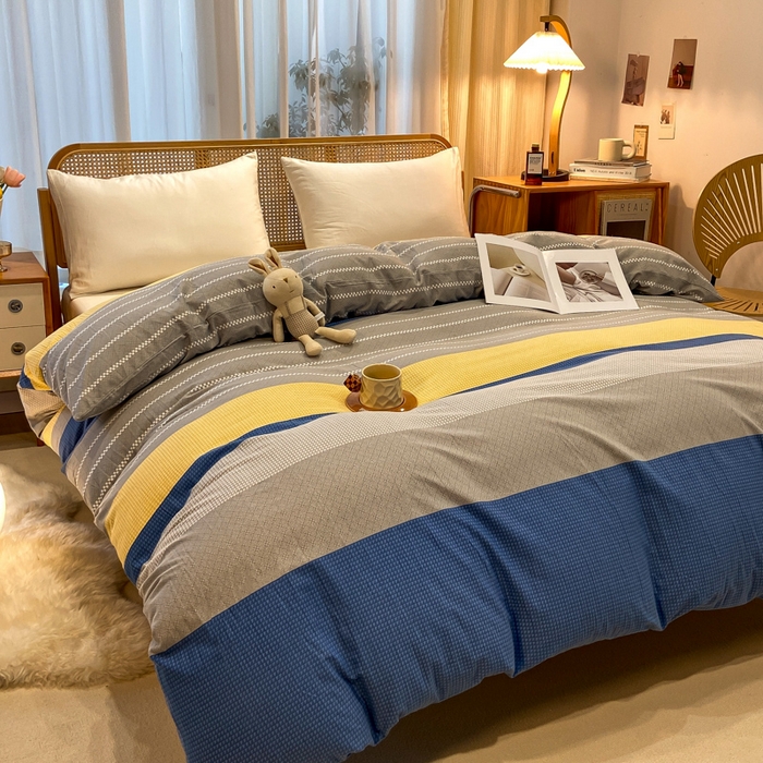 91家纺网 家纺一手货源 找家纺 丝芙妮家居（原乐视家纺） 2025新款全棉磨毛多规格单被套波利亚