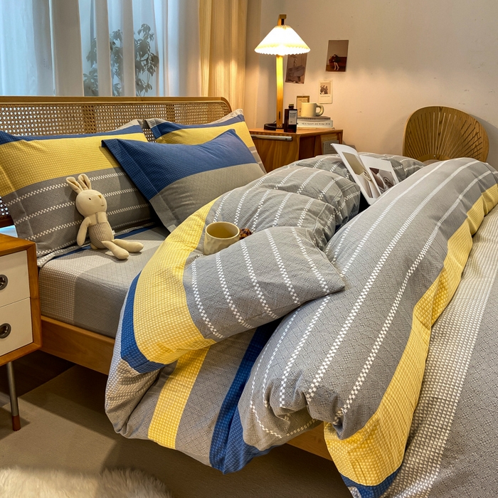 91家纺网 家纺一手货源 找家纺 丝芙妮家居（原乐视家纺） 2025新款全棉磨毛多规格单被套波利亚