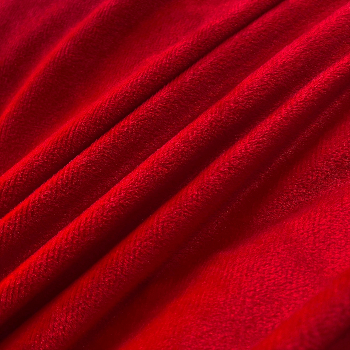 91家纺网 家纺一手货源 找家纺 芊囍纺 2024新款刺绣宝宝绒婴儿绒牛奶绒婚庆四件套喜上添花