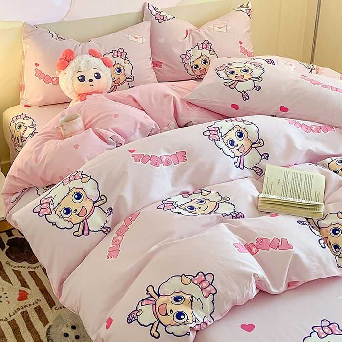 91家纺网 家纺一手货源 找家纺 （总）金鑫汇家纺 2025新款喜羊羊与灰太狼全棉单品被套