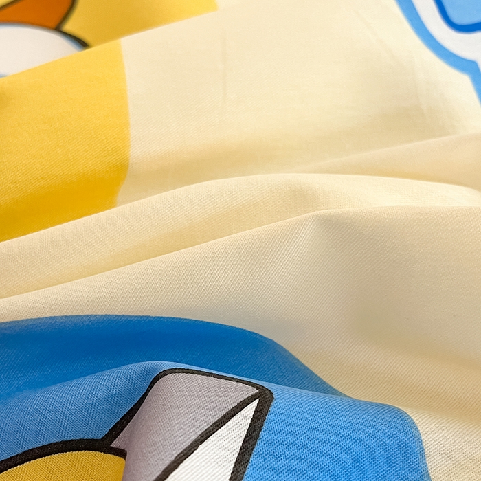 91家纺网 家纺一手货源 找家纺 金鑫汇家纺 2025新款喜羊羊与灰太狼全棉单品床单 狼羊童话梦