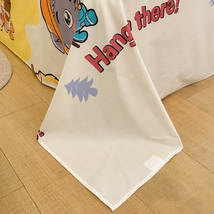 91家纺网 家纺一手货源 找家纺 金鑫汇家纺 2025新款喜羊羊与灰太狼全棉单品床单 寻宝奇遇记