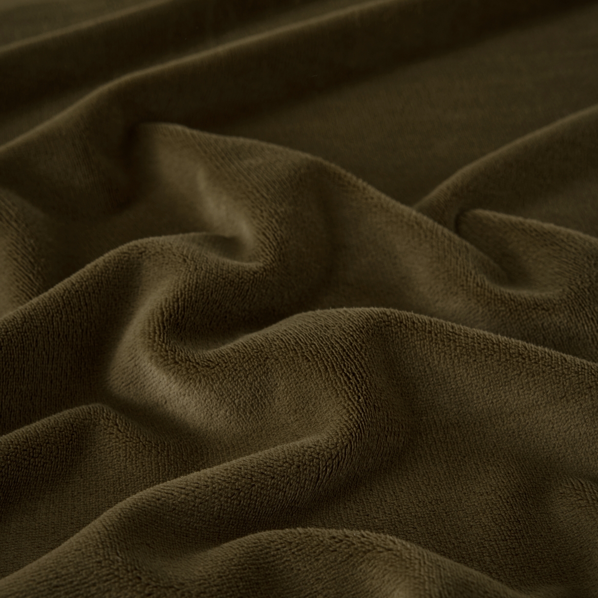 91家纺网 家纺一手货源 找家纺 禧禾 2025新款A类300G醇厚速暖绒四件套-莫兰迪莫兰迪-橄榄绿