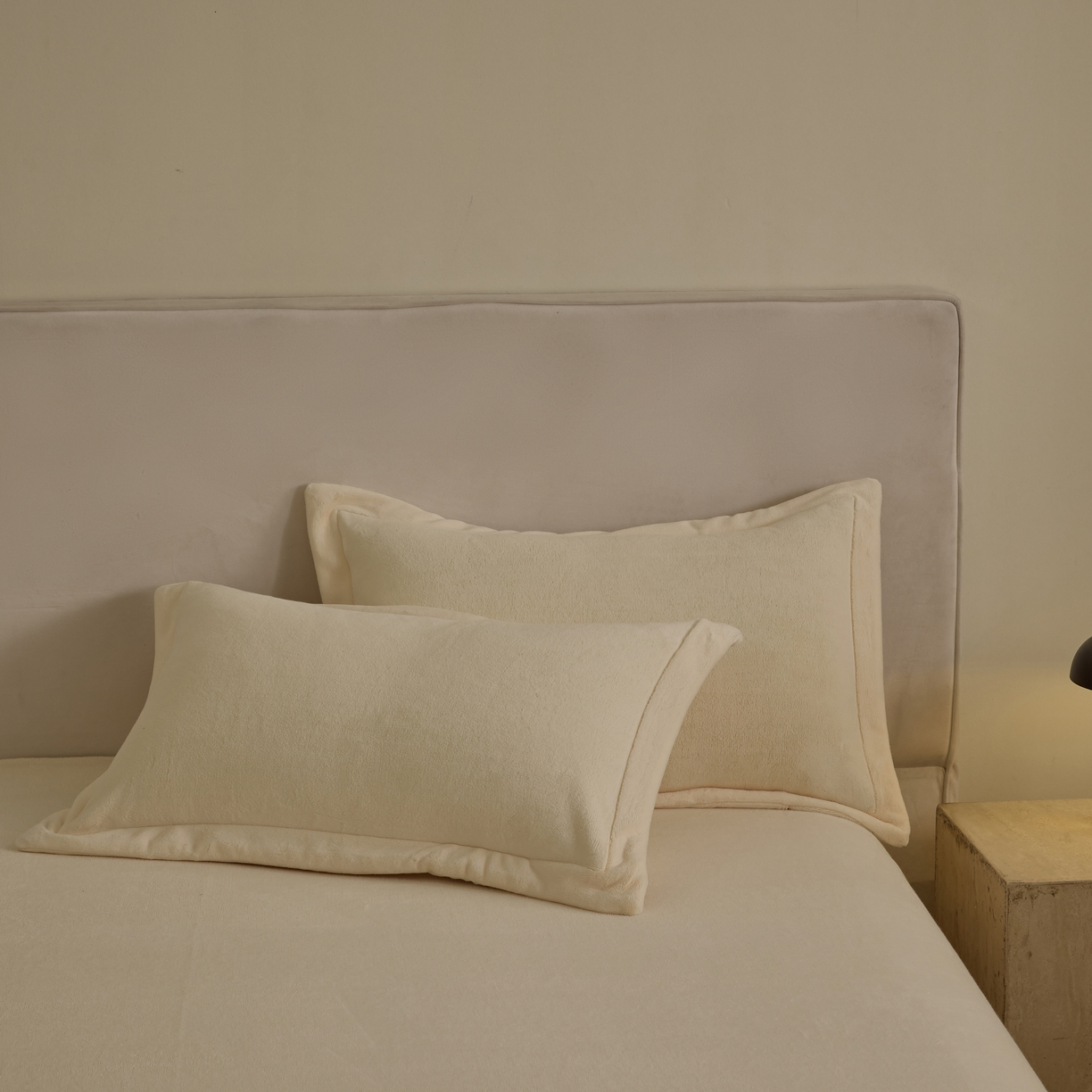 91家纺网 家纺一手货源 找家纺 禧禾 2025新款A类300G醇厚速暖绒四件套-莫兰迪莫兰迪-奶芙黄