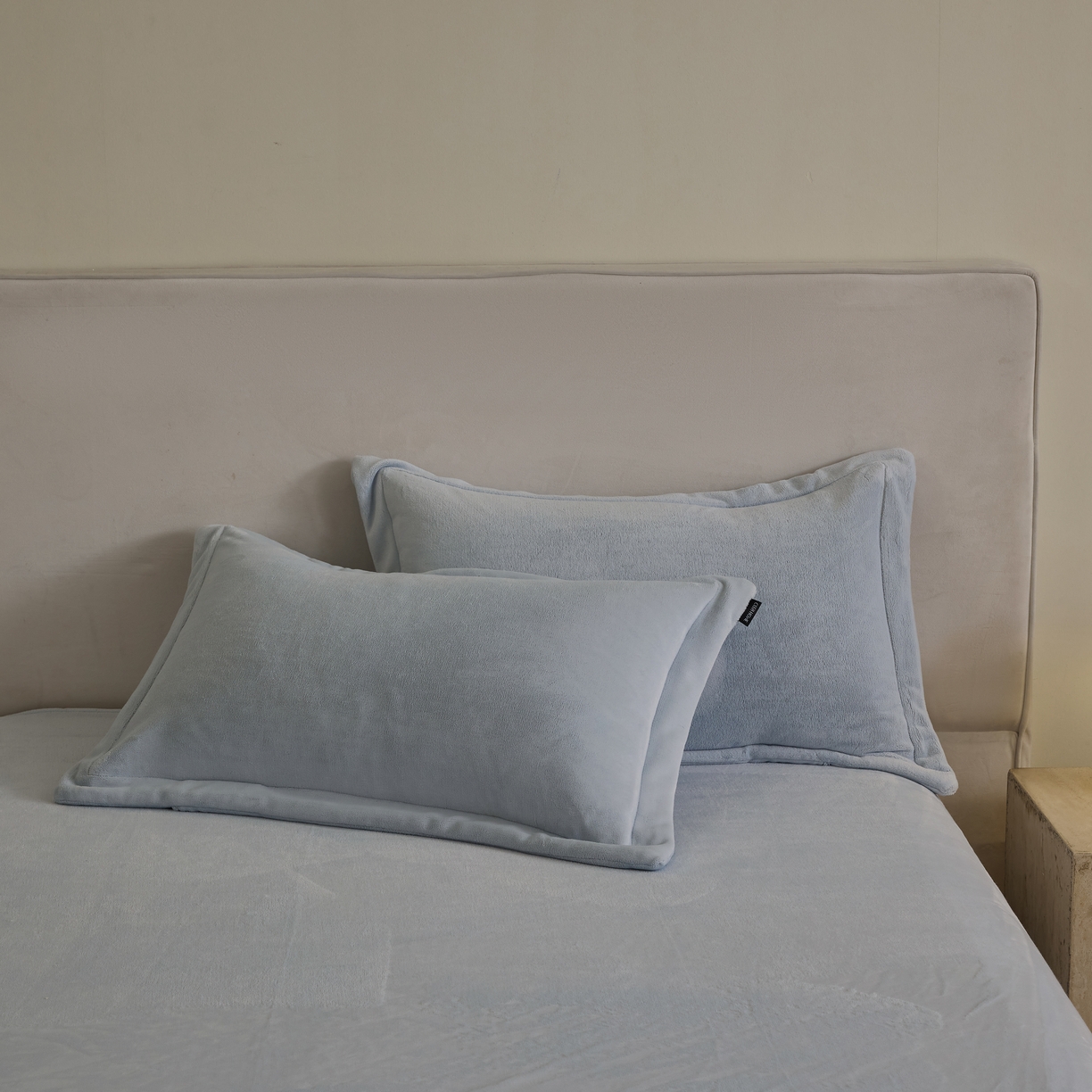 91家纺网 家纺一手货源 找家纺 禧禾 2025新款A类300G醇厚速暖绒四件套-莫兰迪莫兰迪-雨灰蓝