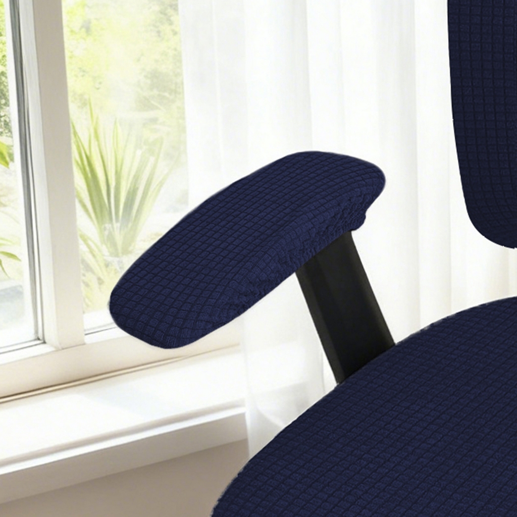 91家纺网 家纺一手货源 找家纺 （总）壹零特色家纺 2025新款弹力针织办公椅套配件扶手套--短款一对