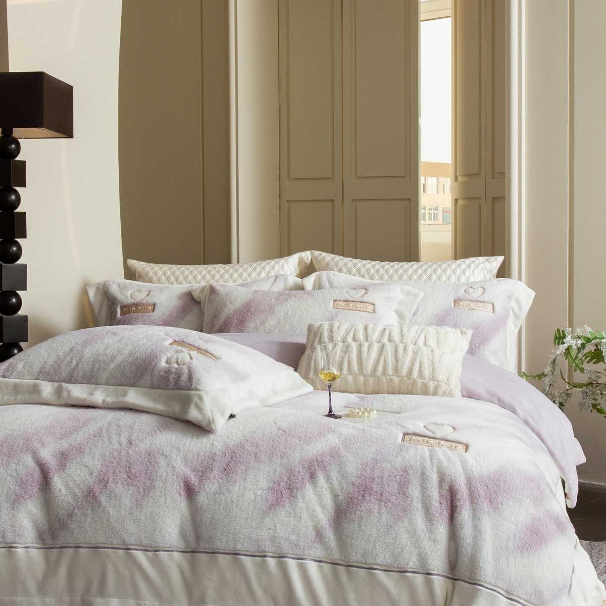 91家纺网 家纺一手货源 找家纺 （总）馨蕊家居 2025新款秋冬法式高奢雪貂绒系列-绒云初（会员-10）控价388/408