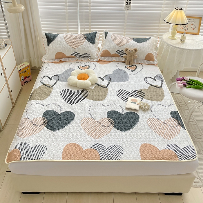 91家纺网 家纺一手货源 找家纺 （总）羽爱家纺 2025新款舒适可定制全棉防滑床盖软席