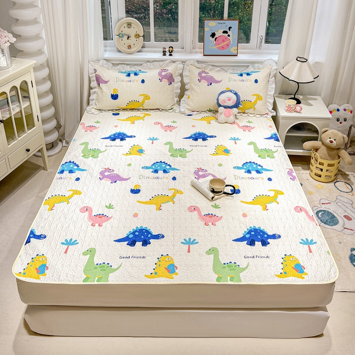 91家纺网 家纺一手货源 找家纺 （总）羽爱家纺 2025新款A类全棉印花水洗床盖四件套系列