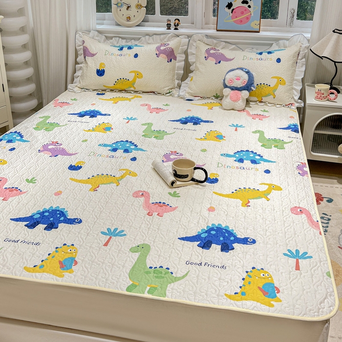 91家纺网 家纺一手货源 找家纺 （总）羽爱家纺 2025新款舒适可定制全棉防滑床盖软席