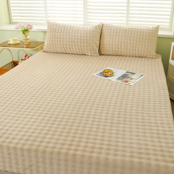 91家纺网 家纺一手货源 找家纺 （总）卡诗兰 2025新款泡泡绒床笠