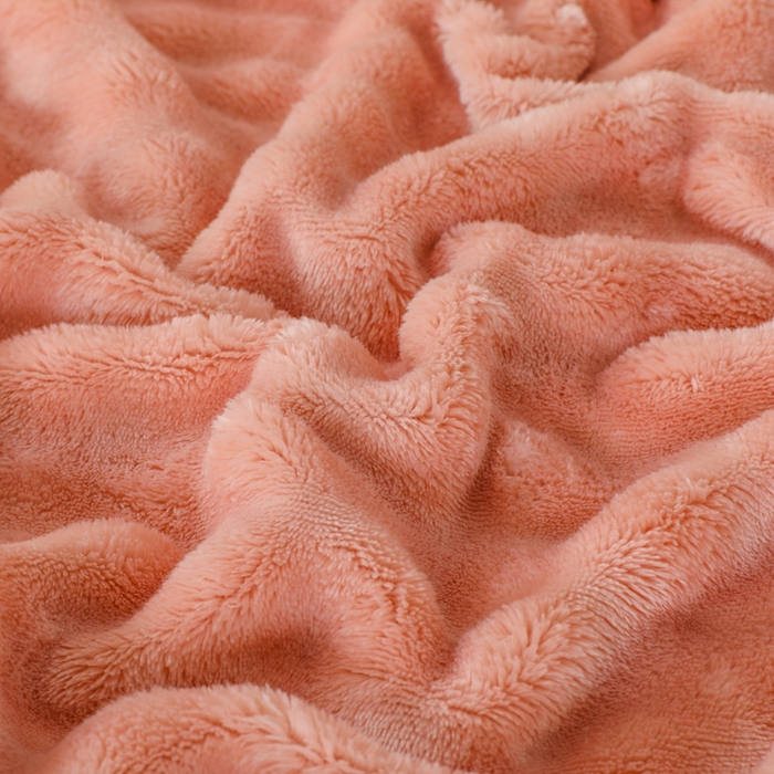 91家纺网 家纺一手货源 找家纺 卡诗兰 2025新款泡泡绒床笠 橙色