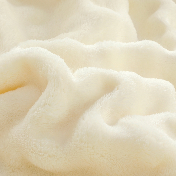 91家纺网 家纺一手货源 找家纺 卡诗兰 2025新款泡泡绒床笠 米白