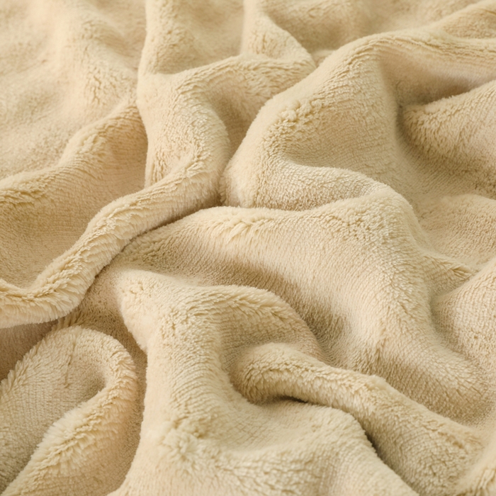 91家纺网 家纺一手货源 找家纺 卡诗兰 2025新款泡泡绒床笠 驼色