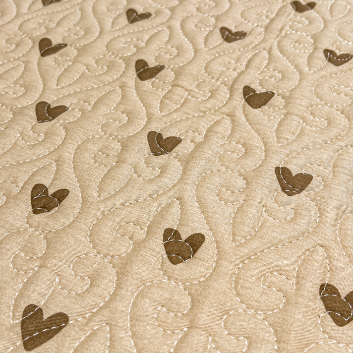 91家纺网 家纺一手货源 找家纺 羽爱家纺 2025新款舒适可定制全棉防滑床盖软席欢喜