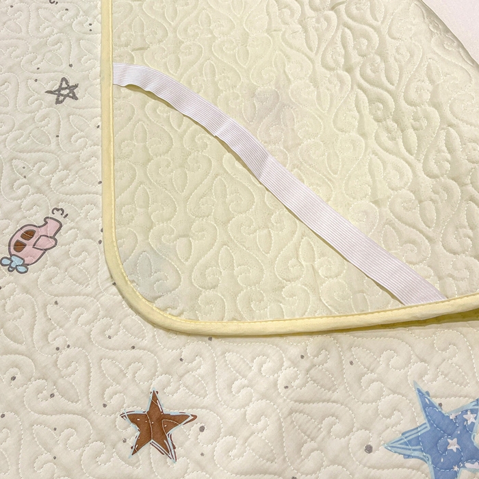 91家纺网 家纺一手货源 找家纺 羽爱家纺 2025新款舒适可定制全棉防滑床盖软席天使之星