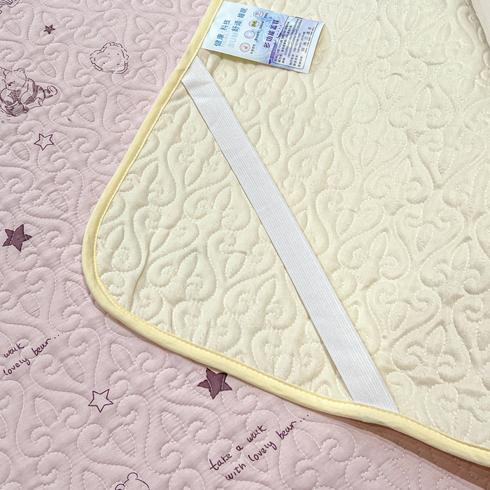 91家纺网 家纺一手货源 找家纺 羽爱家纺 2025新款舒适可定制全棉防滑床盖软席童趣乐园