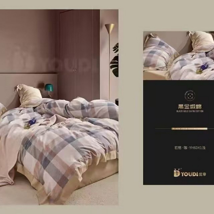 91家纺网 家纺一手货源 找家纺 （总）玖玖爱家纺 2025新款长绒棉全棉数码印花四件套