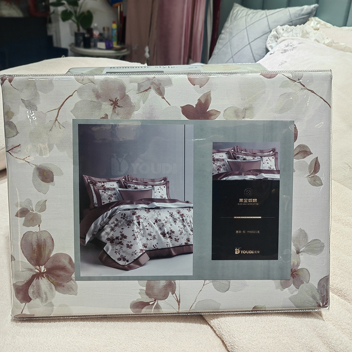 91家纺网 家纺一手货源 找家纺 （总）玖玖爱家纺 2025新款长绒棉全棉数码印花四件套