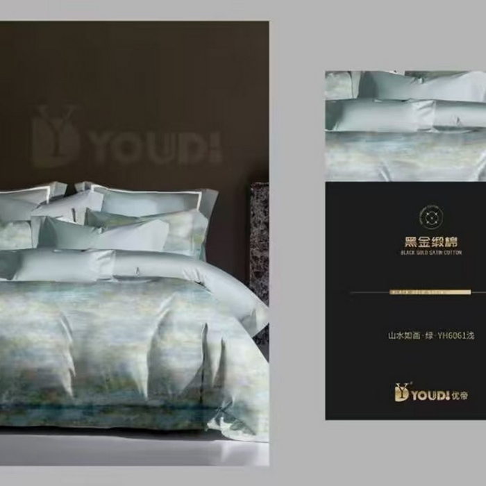 91家纺网 家纺一手货源 找家纺 （总）玖玖爱家纺 2025新款长绒棉全棉数码印花四件套