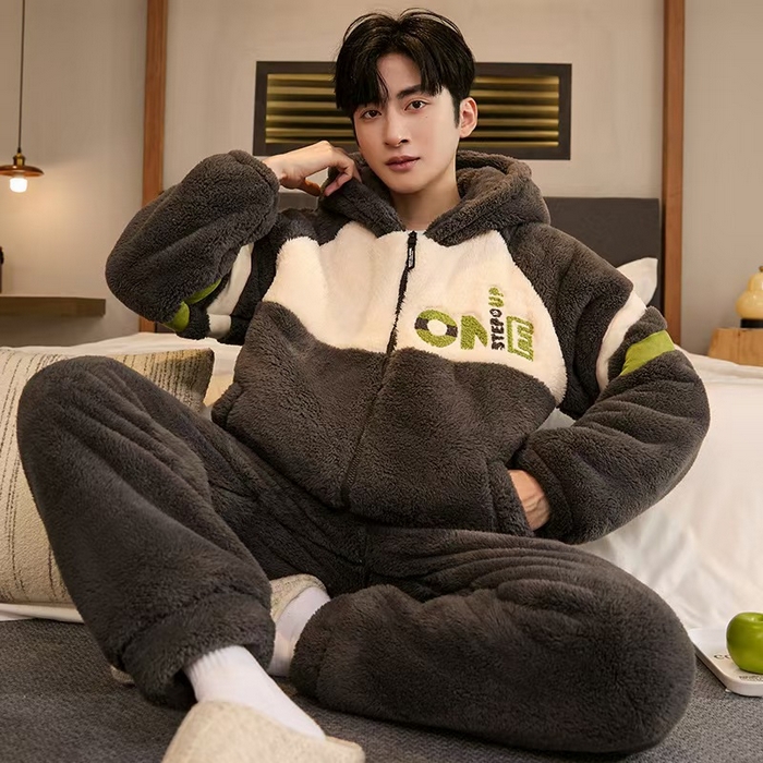 91家纺网 家纺一手货源 找家纺 （总）洛兰沙家居馆 2025新款运动大男孩学生家居服套装