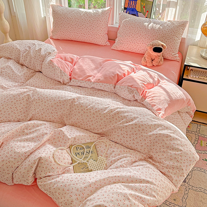 91家纺网 家纺一手货源 找家纺 （总）梦洋家纺 2025新款全棉牛奶绒高克重保暖被套