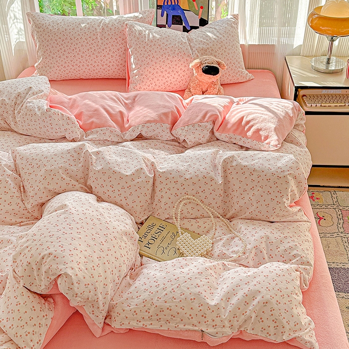 91家纺网 家纺一手货源 找家纺 （总）梦洋家纺 2025新款全棉牛奶绒高克重保暖被套