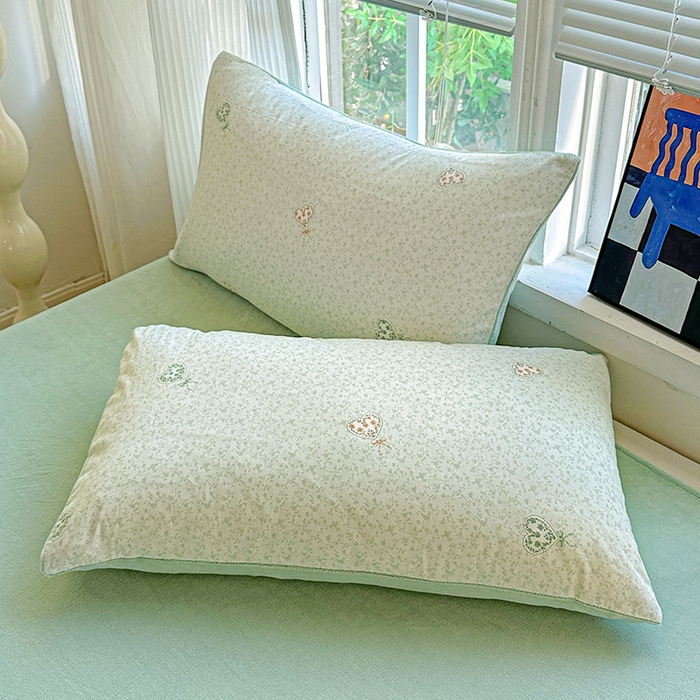 91家纺网 家纺一手货源 找家纺 梦洋家纺 2025新款全棉牛奶绒高克重保暖被套 海洋之心-绿