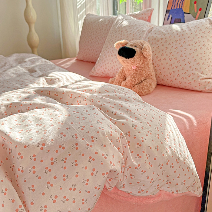 91家纺网 家纺一手货源 找家纺 （总）梦洋家纺 2025新款全棉牛奶绒高克重保暖被套