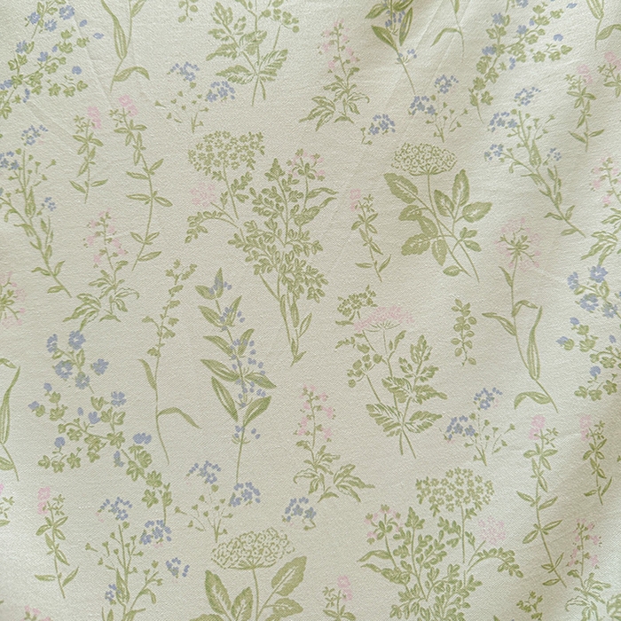 91家纺网 家纺一手货源 找家纺 梦洋家纺 2025新款全棉牛奶绒高克重保暖被套 忘忧草