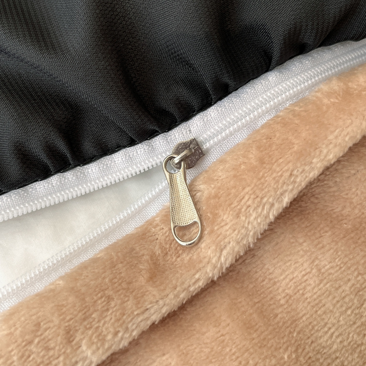 91家纺网 家纺一手货源 找家纺 韩秀家纺 2025新款法式加厚牛奶绒莫奈花园床裙四件套 莫奈花园-咖