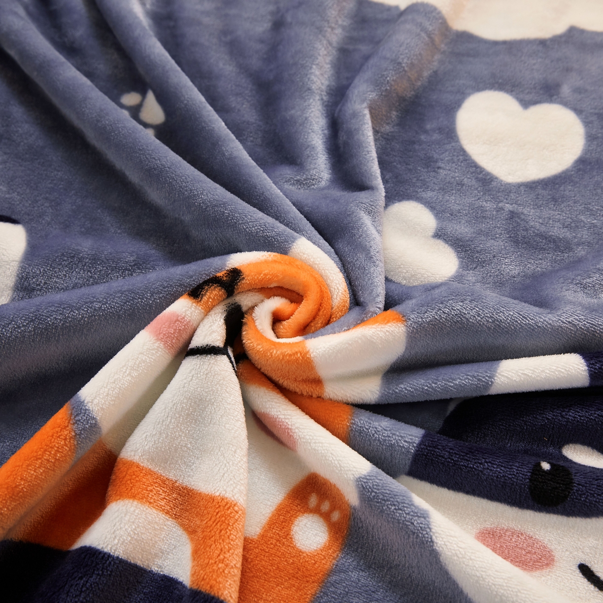 91家纺网 家纺一手货源 找家纺 益利多 2025新款牛奶绒毛毯午睡毯空调毯子珊瑚绒毛毯200克毯子可压缩跨境 汪汪队