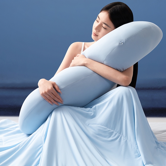 91家纺网 家纺一手货源 找家纺 （总）纳斯顿家纺 2025新款独特豌豆荚枕型深睡抱枕