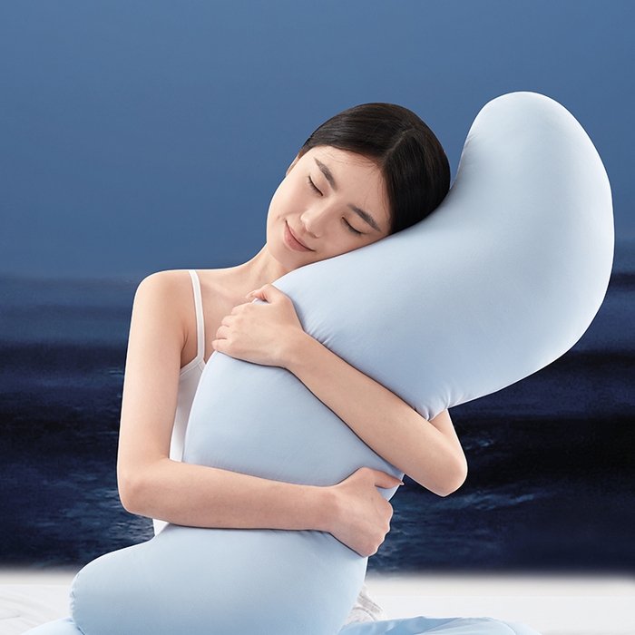 91家纺网 家纺一手货源 找家纺 （总）纳斯顿家纺 2025新款独特豌豆荚枕型深睡抱枕