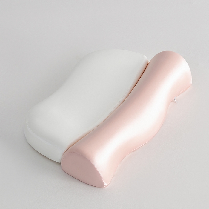 91家纺网 家纺一手货源 找家纺 （总）纳斯顿家纺 2025新款零压助眠深睡枕油光布牵引枕枕头枕芯